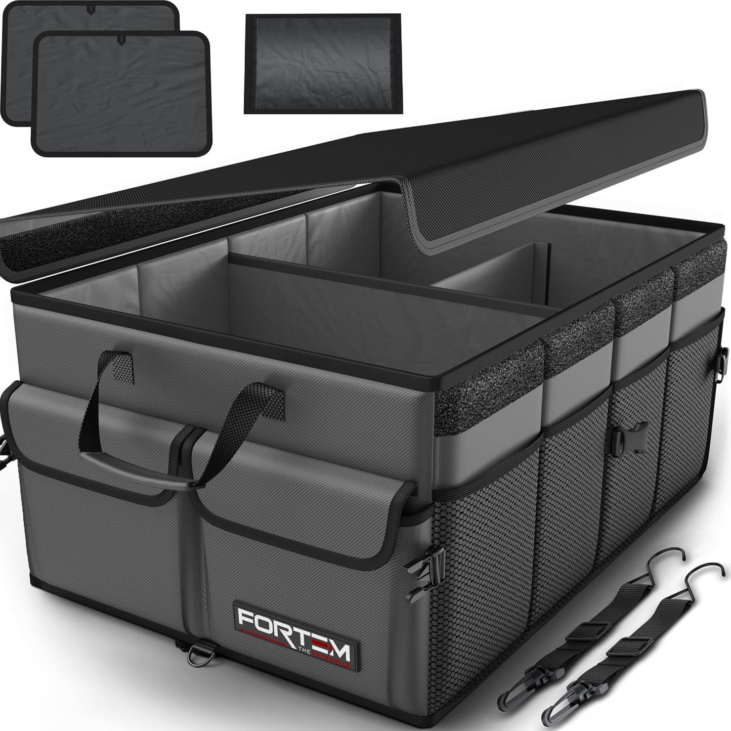 π Heavy Duty Car Trunk Organizer β Foldable Multi-Compartment Storage Solution for SUV, Sedan & Truck