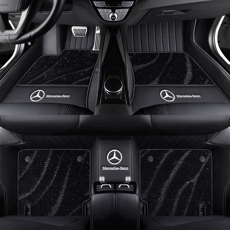 2026 Premium Full-Coverage Leather Car Floor Mats