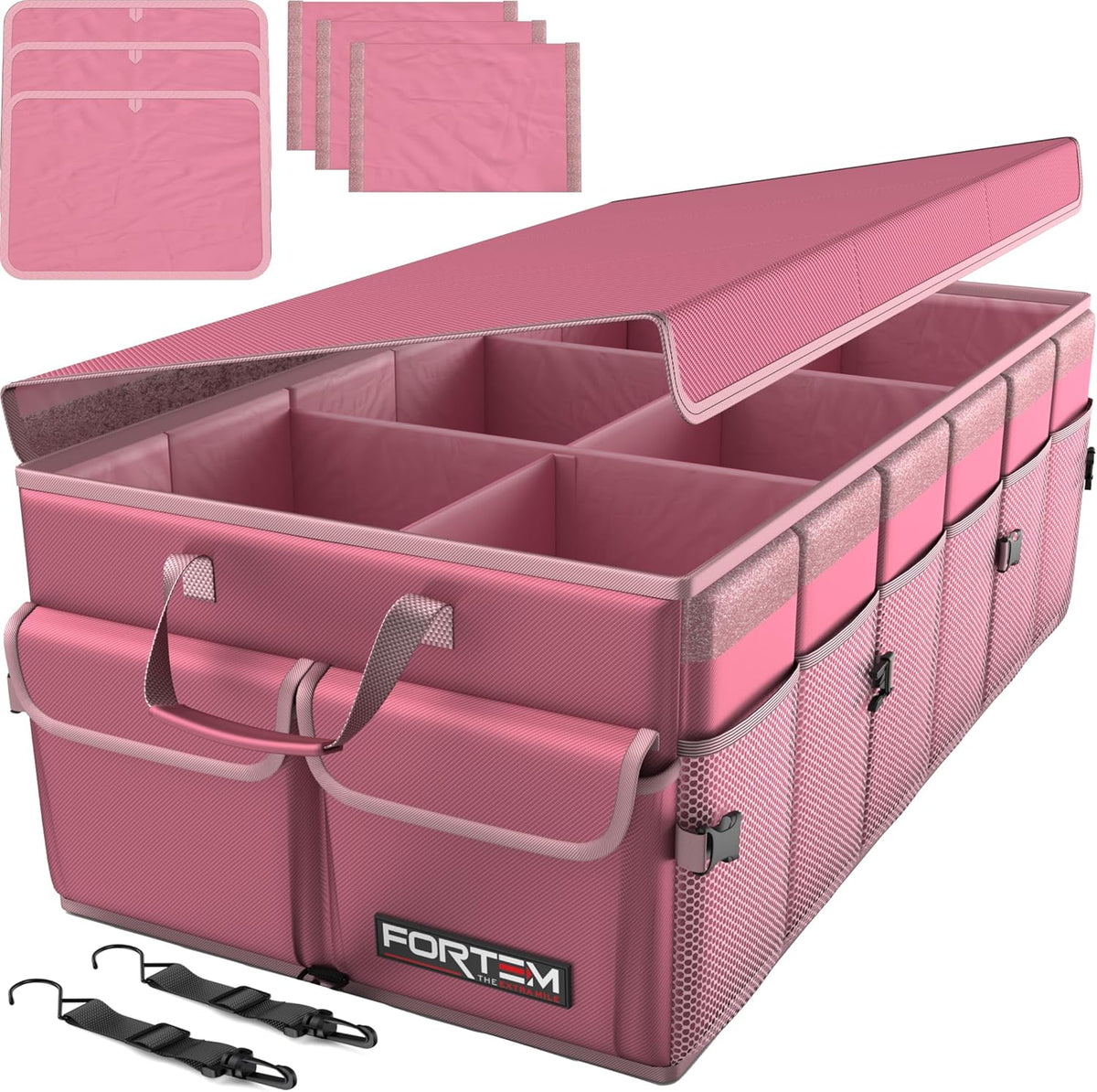 🚗 Heavy Duty Car Trunk Organizer – Foldable Multi-Compartment Storage Solution for SUV, Sedan & Truck