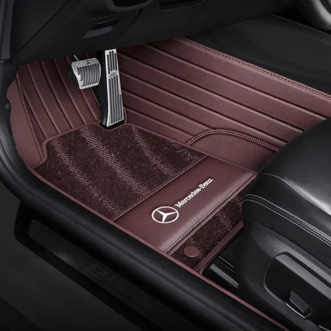 2026 Premium Full-Coverage Leather Car Floor Mats