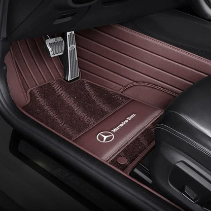 2026 Premium Full-Coverage Leather Car Floor Mats