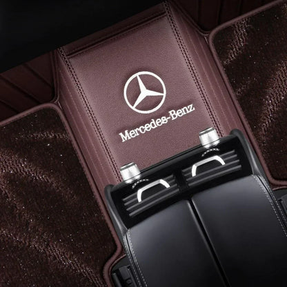 2026 Premium Full-Coverage Leather Car Floor Mats2